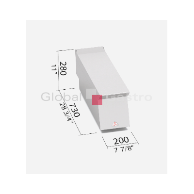 Neutrální pracovní modul Bertos SN7T2B | Bertos 117097540